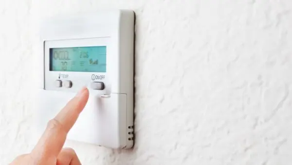 Custom air conditioning installation detail